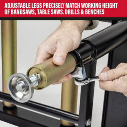 Sip Adjustable Roller Stand Table - L55 X W152 X H74 Cm - thumbnail 5