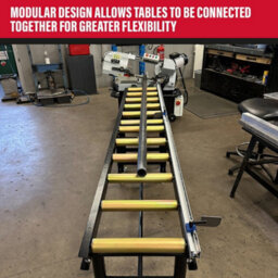 Sip Adjustable Roller Stand Table - L55 X W152 X H74 Cm - thumbnail 6