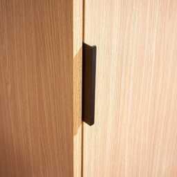 Home Source Phoenix 1 Door Wardrobe Storage Oak-Effect Bedroom Furniture - thumbnail 7