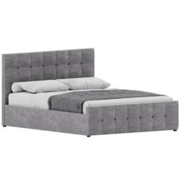 Lassic Vida Designs Valentina Light Grey Velvet Ukfr 5Ft King Size Ottoman Bed Frame, 200 X 150Cm - thumbnail 9