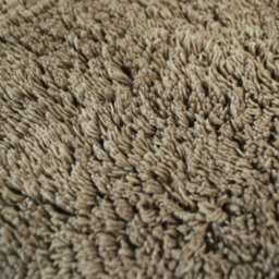Allure Bath Fashions Curved Shower Mat 100% Cotton - Mocha - thumbnail 3