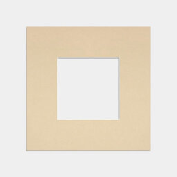 Ak Frames 10X10 Ivory Picture Mounts To Fit 5X5 Aperture Size - Mount Board Only (No Frame Included) - thumbnail 1