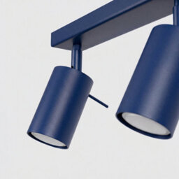 Sollux Lighting Ring Steel Ultramarine 2 Lights Modern Ceiling Lamps - thumbnail 7