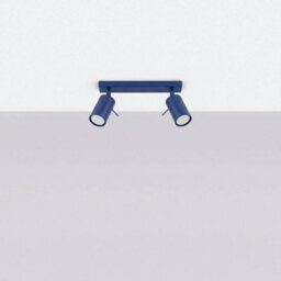Sollux Lighting Ring Steel Ultramarine 2 Lights Modern Ceiling Lamps - thumbnail 2