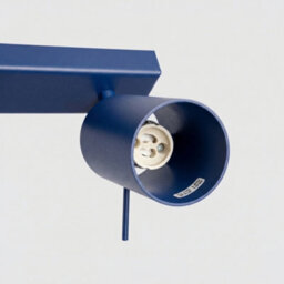 Sollux Lighting Ring Steel Ultramarine 2 Lights Modern Ceiling Lamps - thumbnail 5