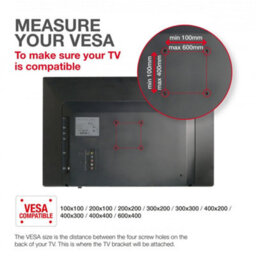 "Ttap Oak Tv Stand With Bracket For Up To 65"" Tvs" - thumbnail 6