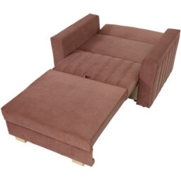 Viva Glam I Sleeper Armchair With Storage Wave Springs 85 115 98Cm Sofa Bed Pink - thumbnail 3