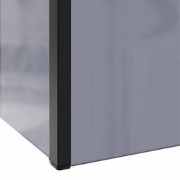 Sundaze Walk In Wet Room Shower Enclosure Grey Glass 800mm & 800mm & 215mm Flipper Panel With 1600X800mm Anthracite Shower Tray - thumbnail 5