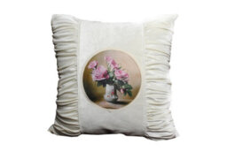 Intimates Velvet Soft And Durable Cushion, Zip Closure, Machine Washable - Multicolour