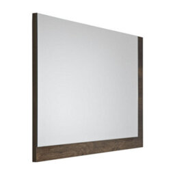 Homestylestore Dark Oak Wall Hung Bathroom Mirror 700 X 500mm