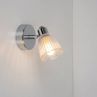 Edit Rain Bathroom Wall Light Chrome - image 1