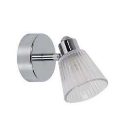 Edit Rain Bathroom Wall Light Chrome - thumbnail 6