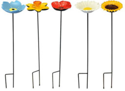 Selections Floral Bird Feeders - Poppy, Daffodil, Sunflower, Daisy & Forget Me Not - thumbnail 2