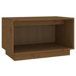 Berkfield Tv Cabinet Honey Brown 60X35X35 Cm Solid Wood Pine - thumbnail 2