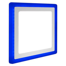 Long Life Lamps Company 18W Recessed Ceiling Led Square Panel Blue