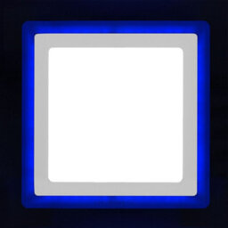Long Life Lamps Company 18W Recessed Ceiling Led Square Panel Blue - thumbnail 5