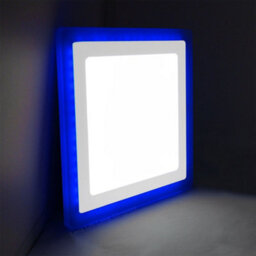 Long Life Lamps Company 18W Recessed Ceiling Led Square Panel Blue - thumbnail 6