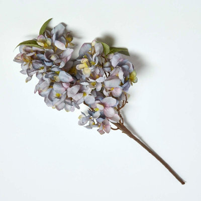 Homescapes Artificial Blue Handcrafted Orchard Blossom Flower Single Stem, 64 Cm - image 1