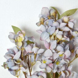 Homescapes Artificial Blue Handcrafted Orchard Blossom Flower Single Stem, 64 Cm - thumbnail 3