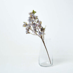 Homescapes Artificial Blue Handcrafted Orchard Blossom Flower Single Stem, 64 Cm - thumbnail 5