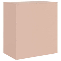 Berkfield Sideboard Pink 67X39X73 Cm Steel - thumbnail 9