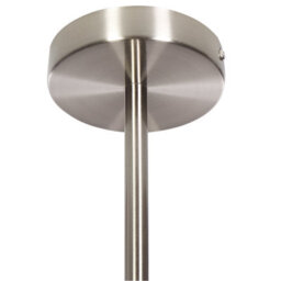 Wyld and Coco Glamora 10-Light Silver Steel And Glass Pendant Light Modern Ceiling Lamp, W90 X D34 X H68 Cm - thumbnail 8