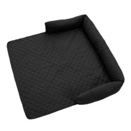 Thehotsale 75X75Cm Waterproof Pet Bed Furniture Protector Mat Dog Sofa Cover With Pillow, Black - thumbnail 5