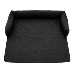 Thehotsale 75X75Cm Waterproof Pet Bed Furniture Protector Mat Dog Sofa Cover With Pillow, Black - thumbnail 6