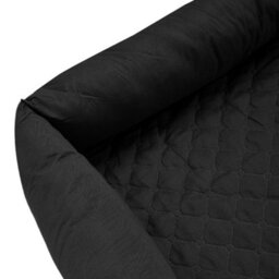 Thehotsale 75X75Cm Waterproof Pet Bed Furniture Protector Mat Dog Sofa Cover With Pillow, Black - thumbnail 7