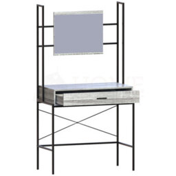Lassic Vida Designs Brooklyn Grey 1 Drawer Bedroom Dressing Table - thumbnail 9