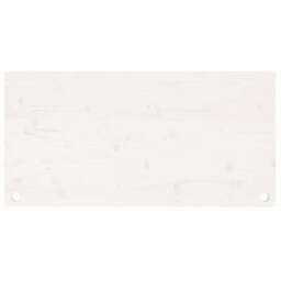 Walplus Desk Top White 100X50X2.5 Cm Solid Wood Pine - thumbnail 5