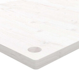 Walplus Desk Top White 100X50X2.5 Cm Solid Wood Pine - thumbnail 6