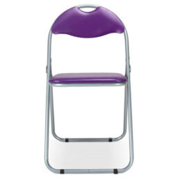 Bravich Folding Padded Office Dining Desk Chair - Purple - Set Of 4 - thumbnail 2