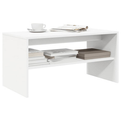 Berkfield Tv Cabinet White 80X40X40 Cm Engineered Wood - image 1