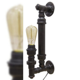 Long Life Lamps Company Vintage Industrial Rustic Copper Steampunk Wall Light M0030 - thumbnail 4