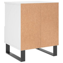 Berkfield Bedside Cabinets 2 Pcs White 40X35X50 Cm Engineered Wood - thumbnail 9