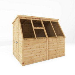 Mercia 8 X 6 Feet Traditional Potting Shed - Wood - L256.4 X W187.7 X H212.7 Cm - thumbnail 1