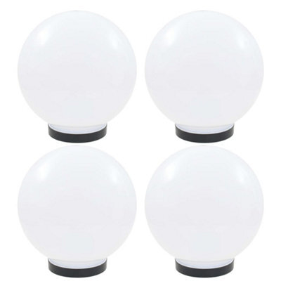 Led Bowl Lamps 4 Pcs Spherical 25 Cm For Gardens, Patios, Paths And Yards - image 1