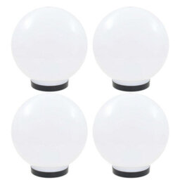 Led Bowl Lamps 4 Pcs Spherical 25 Cm For Gardens, Patios, Paths And Yards - thumbnail 1