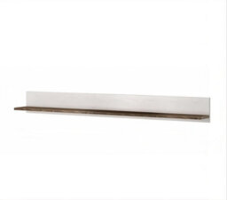 Arte Chic Larona 02 Wall Shelf 1850mm In Oak Sibiu Larche & Sonoma Truffle - Rustic Charm And Functionality H200mm D210mm - thumbnail 1
