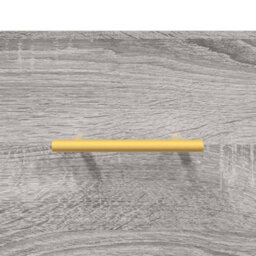 Berkfield Bedside Cabinet Grey Sonoma 40X40X66 Cm Engineered Wood - thumbnail 9