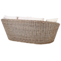 Beliani Garden Daybed Cavo Rattan Natural - thumbnail 5