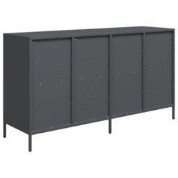 Vidaxl Sideboard Anthracite 135X39X73.5 Cm Cold-Rolled Steel - thumbnail 7