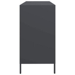 Vidaxl Sideboard Anthracite 135X39X73.5 Cm Cold-Rolled Steel - thumbnail 6