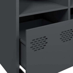 Vidaxl Sideboard Anthracite 135X39X73.5 Cm Cold-Rolled Steel - thumbnail 9