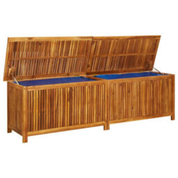 Berkfield Garden Storage Box 200X50X58 Cm Solid Acacia Wood - thumbnail 5