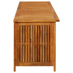 Berkfield Garden Storage Box 200X50X58 Cm Solid Acacia Wood - thumbnail 3