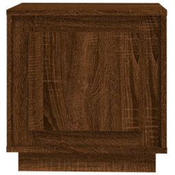 Berkfield Bedside Cabinets 2 Pcs Brown Oak 44X35X45 Cm Engineered Wood - thumbnail 7