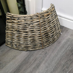 48Or70Cm Samuel Alexander Kd Willow Christmas Tree Skirt Wicker Rattan  Large Natural - thumbnail 7
