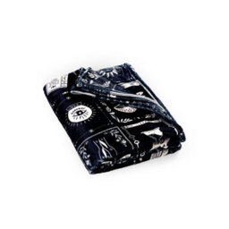 Catherine Lansfield Enchanted Witchcraft Cosy Fleece 130X170Cm Blanket Throw Black - thumbnail 4